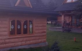 Domek drewniany luxury cottage Dabrowa